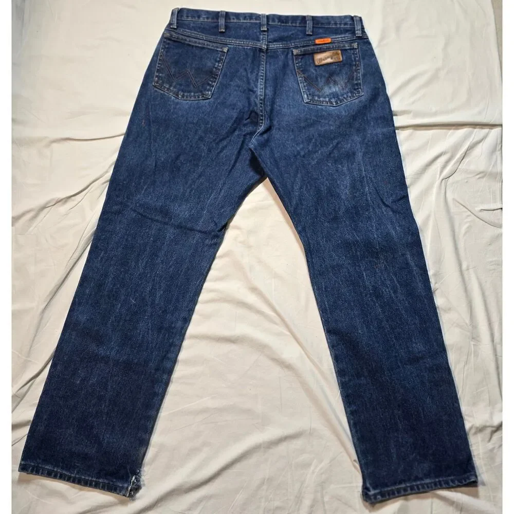 Wrangler Flame Resistant Gold/Leather Tab Size 36 x 32 Jeans - 60